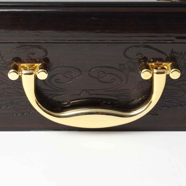 Custom Luxury Wooden Wine Box with High Gloss Lacquer Finish | Jialan Package - 图片 5
