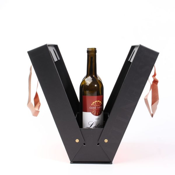 Luxury Double-Door Rigid Wine Gift Box – Custom Design by Jialan - 图片 8