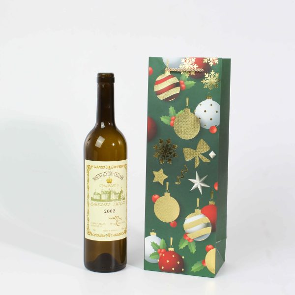 Beautiful Christmas Wine Gift Bags Wholesale by Jialan Packaging Factory - 图片 2