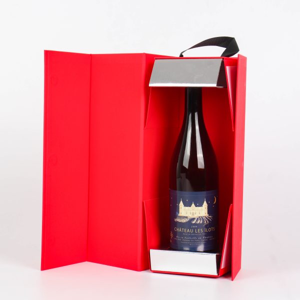 Economical Collapsible Cardboard Wine Box Custom With Three Colors - Image 3