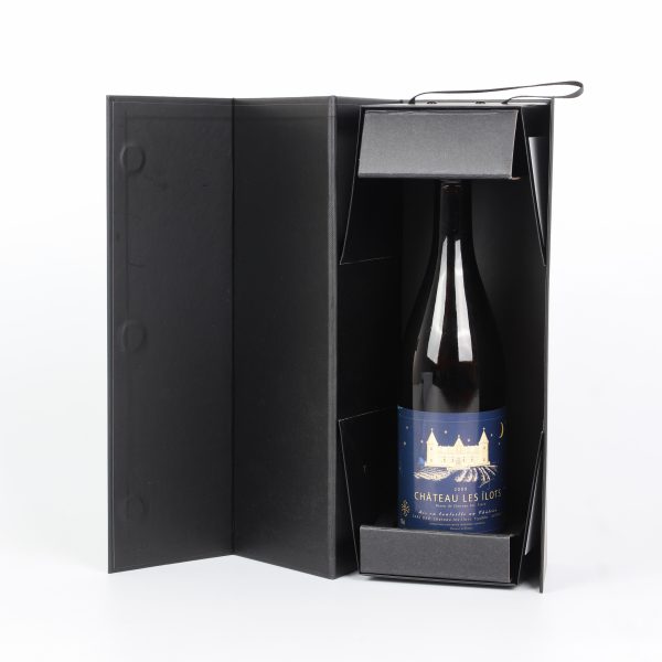 Economical Collapsible Cardboard Wine Box Custom With Three Colors - Image 4