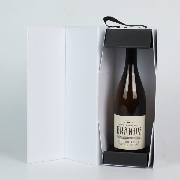 Economical Collapsible Cardboard Wine Box Custom With Three Colors - 图片 2