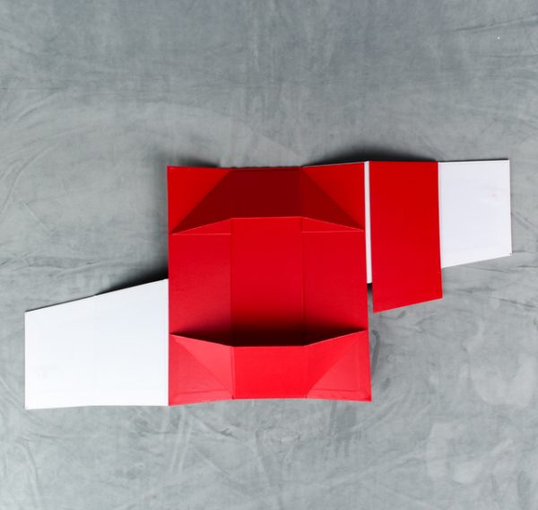 Custom Fashion Foldable Magnetic Wine Boxes For Single Bottle - Image 4