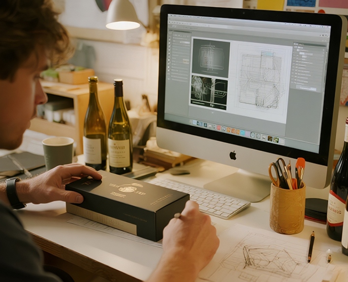 customization of the wine box