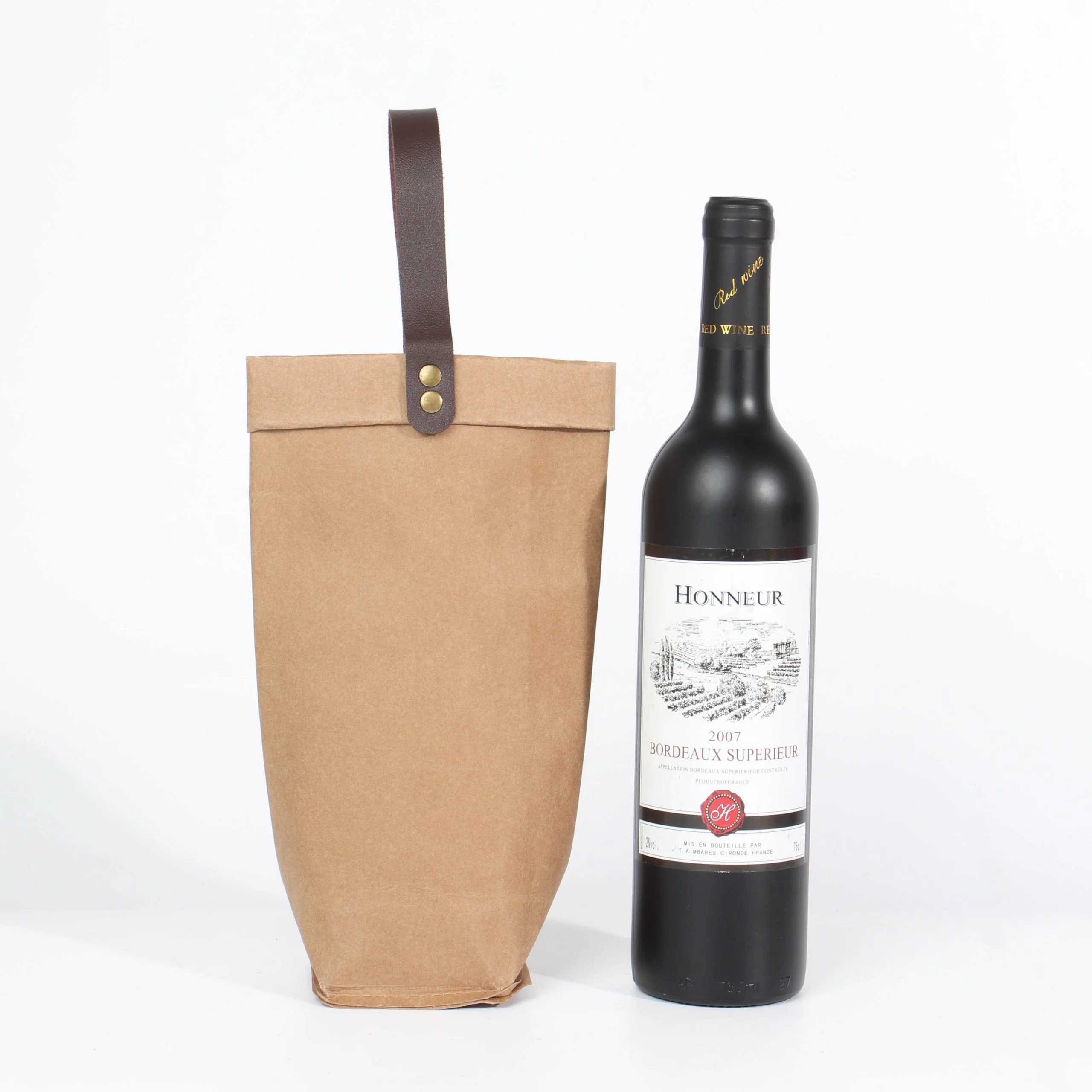 为什么可水洗牛皮纸葡萄酒袋是最佳可持续包装选择