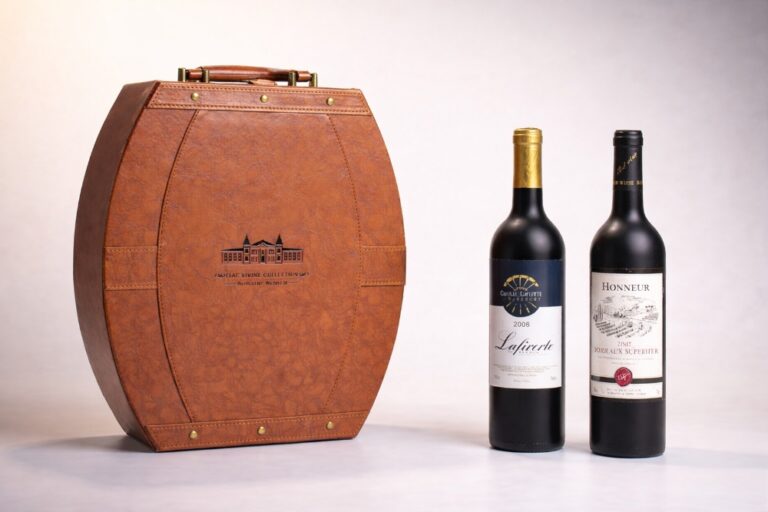 Las tendencias de la caja de regalo de vino de lujo para 2026: Embalaje personalizado de doble botella, acabados de madera falsa y desemboqueo premium