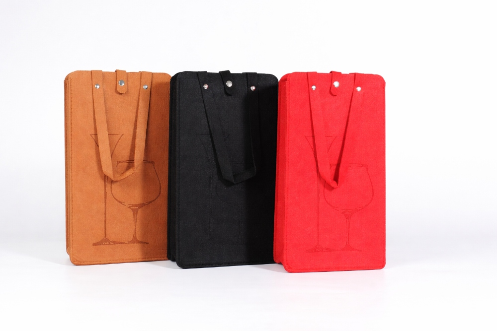 Premium Felt Wine Bags A Practical Wine Packaging Solution Enhancing Portability & Protection