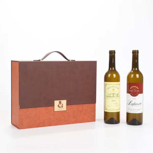 2-bottle Packaging cardboard wine gift box