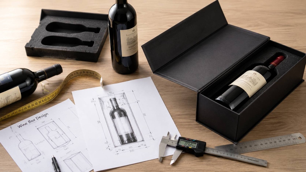 How to Determine the Dimensions of a Custom Wine Box Based on Bottle Size