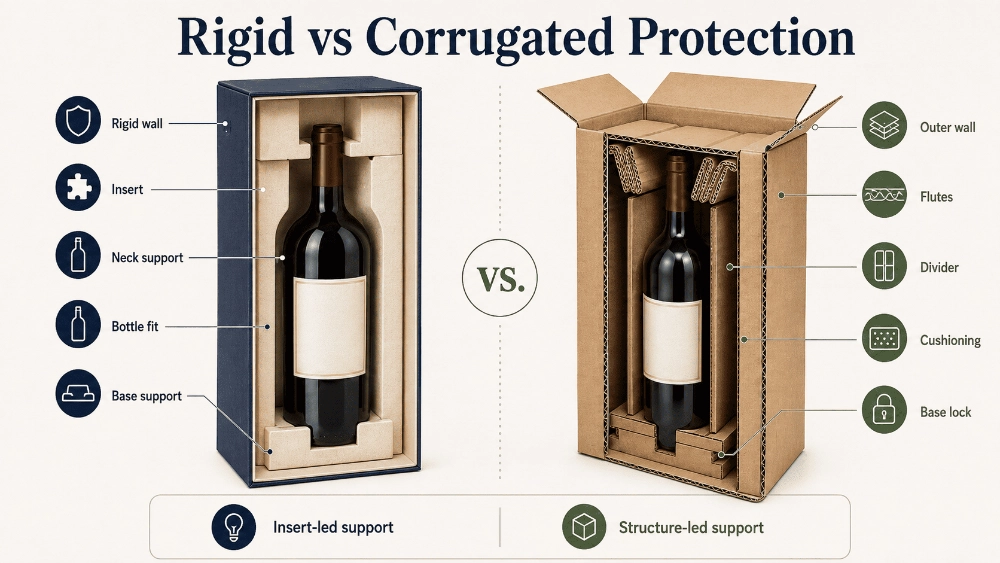rigid vs corrugated protection