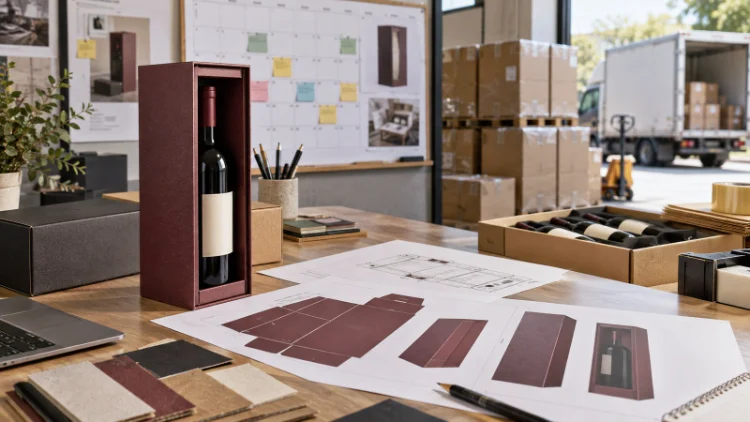 Wine Box Lead Time Guide - Cover